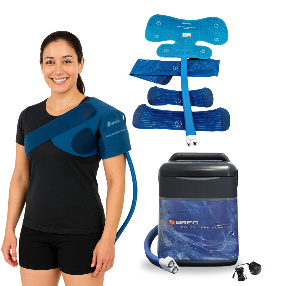 Breg® Polar Care Cube System w/ Wrap-On Pads