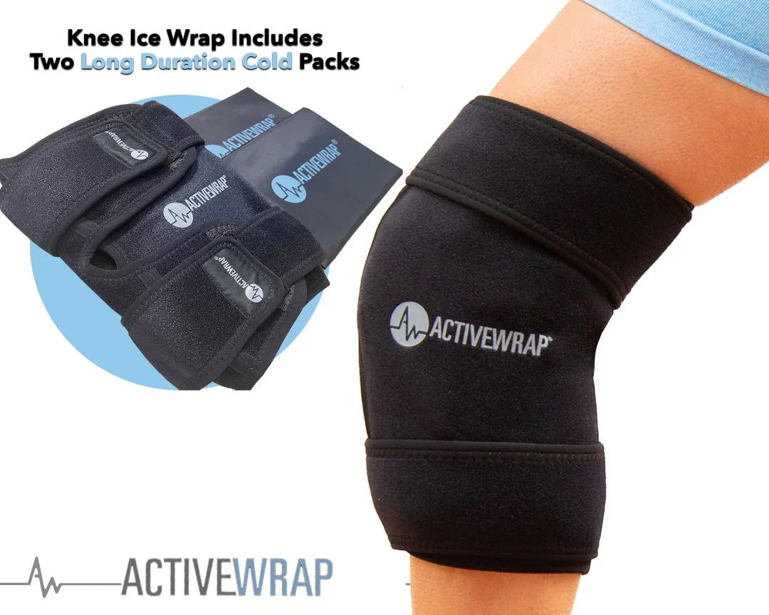 ActiveWrap® Pro 4+ Hour Knee Ice Wrap - bawk14 ActiveWrap® Pro 4+ Hour Knee Ice Wrap - Default Title by Supply Physical Therapy