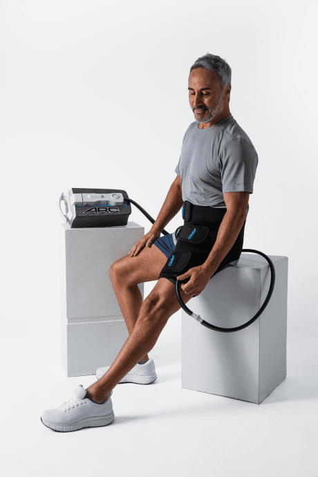 ARC® Iceless Compression Cold Therapy Machine w/ Wrap-On Pads - ARC-1-KSM229 ARC® Iceless Compression Cold Therapy Machine w/ Wrap-On Pads - ARC Iceless Compression Cold Therapy Machine W/ Knee Wrap S/M by Supply Physical Therapy __label:SupplyPT Exclusive,Arc,Cold Compression,Iceless