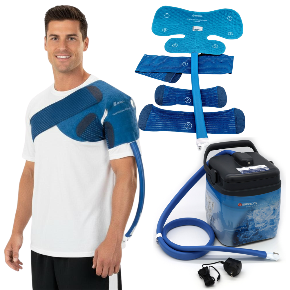 Breg® Polar Care Cube System w/ Wrap-On Pads - 10701 Breg® Polar Care Cube System w/ Wrap-On Pads - Polar Care Cube-Cooler Only No Pad by Supply Physical Therapy Breg,Cold Therapy Units,Combos,Cube