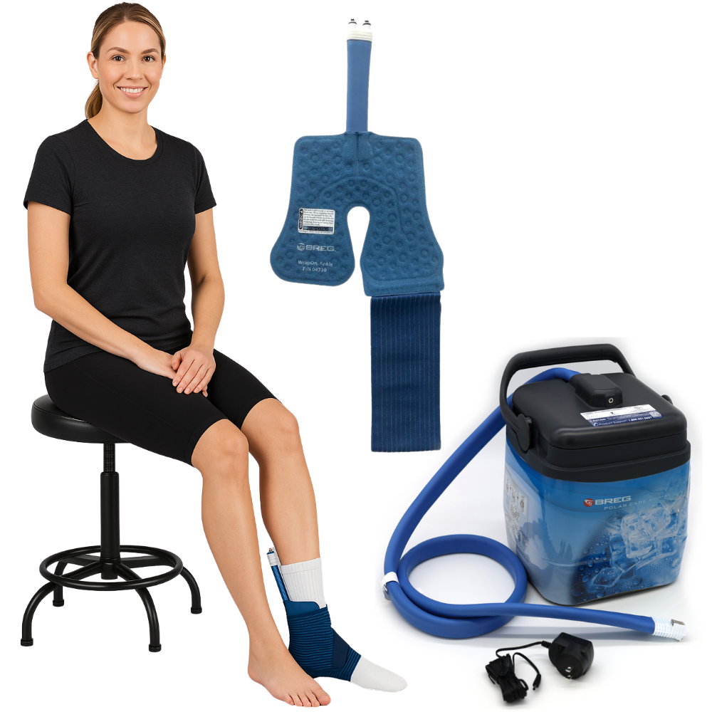 Breg® Polar Care Cube System w/ Wrap-On Pads - 10701 Breg® Polar Care Cube System w/ Wrap-On Pads - Polar Care Cube-Cooler Only No Pad by Supply Physical Therapy Breg,Cold Therapy Units,Combos,Cube