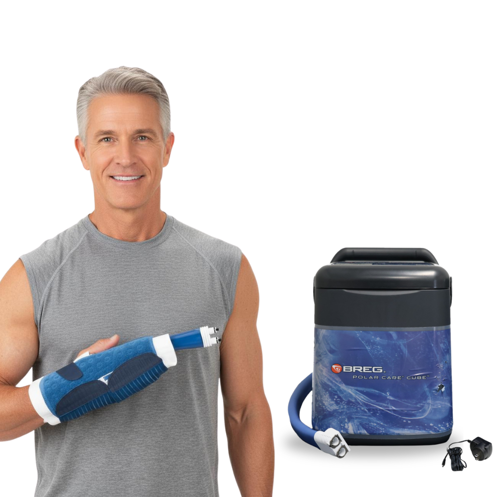 Breg® Polar Care Cube System w/ Wrap-On Pads - 10701 Breg® Polar Care Cube System w/ Wrap-On Pads - Polar Care Cube-Cooler Only No Pad by Supply Physical Therapy Breg,Cold Therapy Units,Combos,Cube