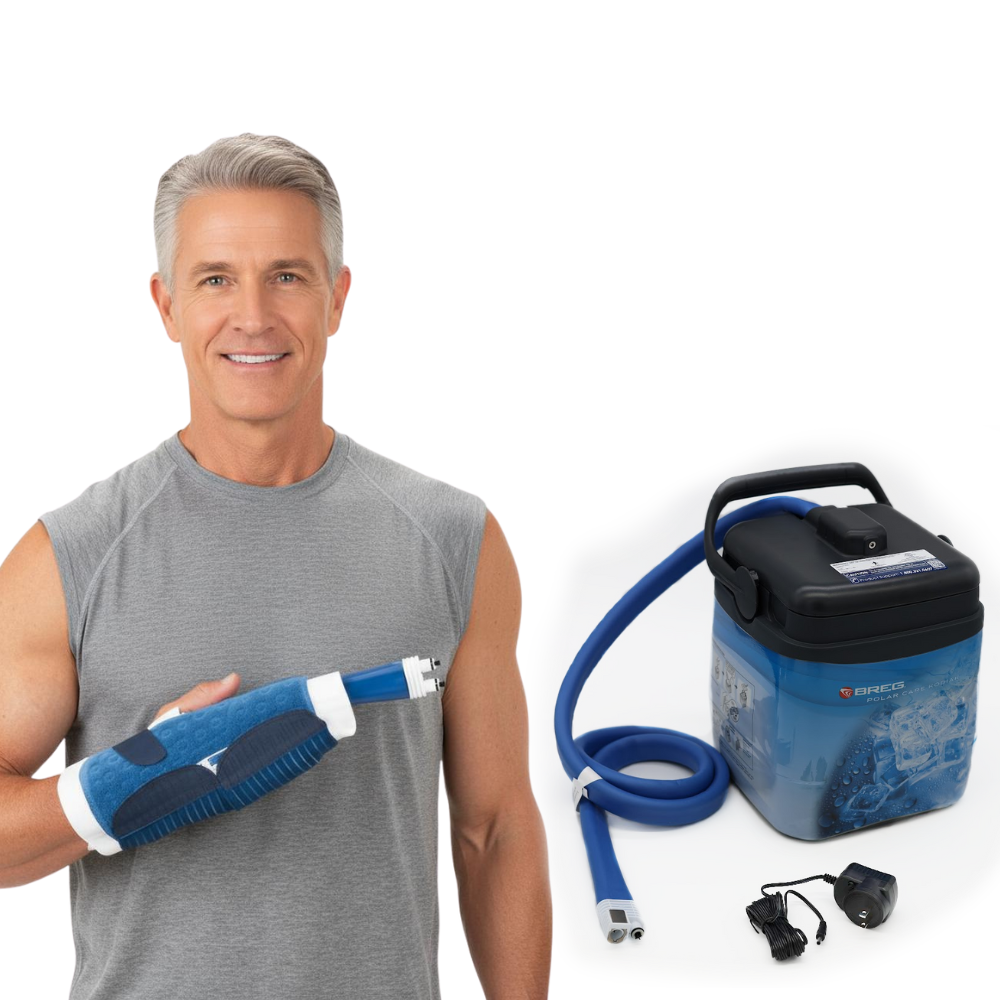 Breg® Polar Care Cube System w/ Wrap-On Pads - 10701 Breg® Polar Care Cube System w/ Wrap-On Pads - Polar Care Cube-Cooler Only No Pad by Supply Physical Therapy Breg,Cold Therapy Units,Combos,Cube