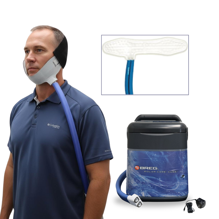 Breg® Polar Care Cube System w/ Wrap-On Pads - 10701-02520 Breg® Polar Care Cube System w/ Wrap-On Pads - Polar Care Cube and Long Stem Large Rectangle by Supply Physical Therapy Breg,Cold Therapy Units,Combos,Cube