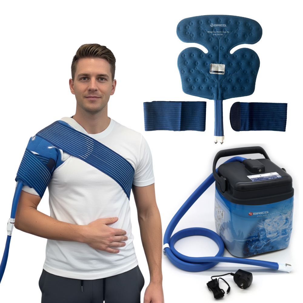 Breg® Polar Care Cube System w/ Wrap-On Pads - 10701 Breg® Polar Care Cube System w/ Wrap-On Pads - Polar Care Cube-Cooler Only No Pad by Supply Physical Therapy Breg,Cold Therapy Units,Combos,Cube