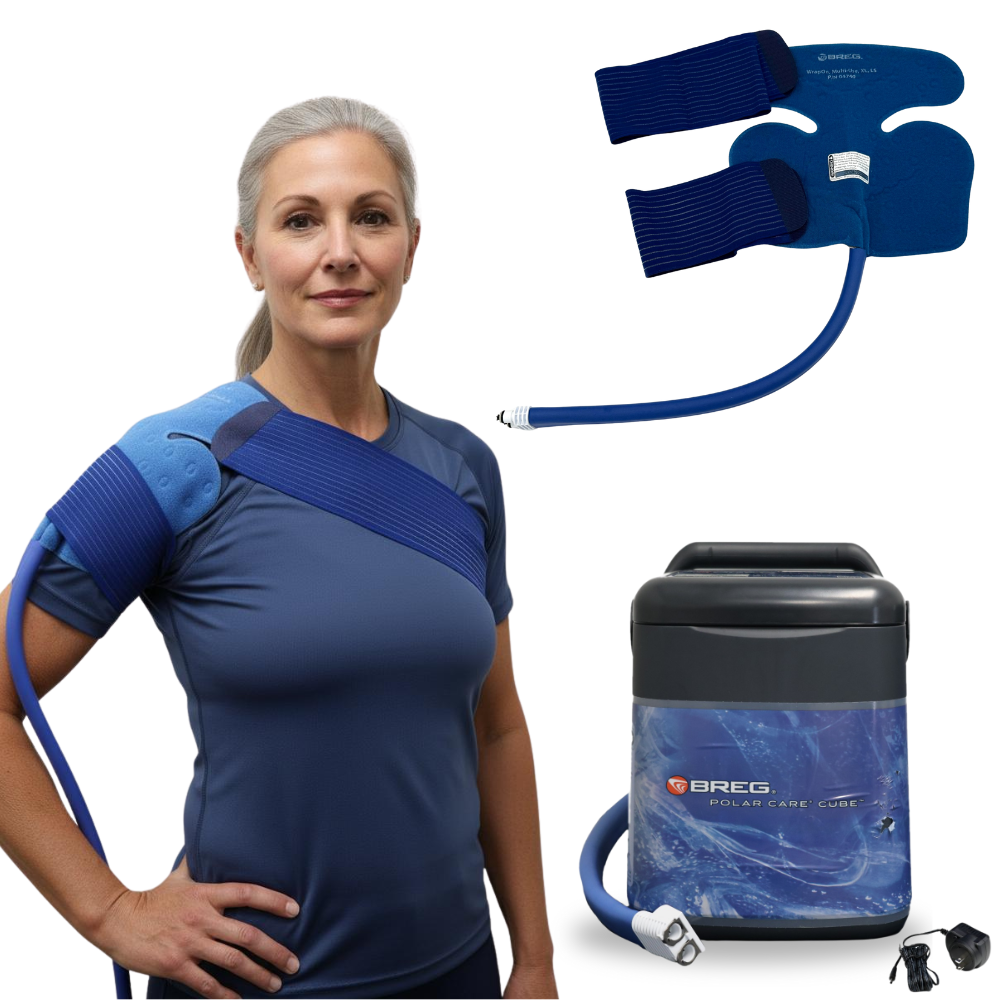 Breg® Polar Care Cube System w/ Wrap-On Pads - 10701 Breg® Polar Care Cube System w/ Wrap-On Pads - Polar Care Cube-Cooler Only No Pad by Supply Physical Therapy Breg,Cold Therapy Units,Combos,Cube