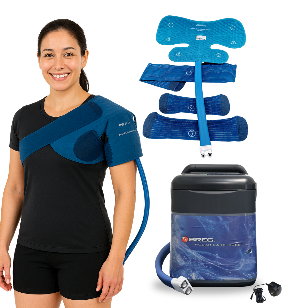 Breg® Polar Care Cube System w/ Wrap-On Pads - 10701 Breg® Polar Care Cube System w/ Wrap-On Pads - Polar Care Cube-Cooler Only No Pad by Supply Physical Therapy Breg,Cold Therapy Units,Combos,Cube