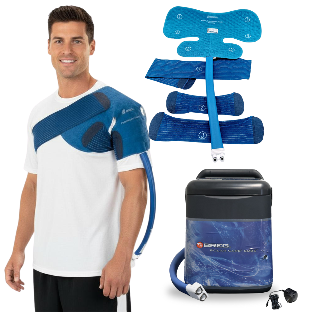 Breg® Polar Care Cube System w/ Wrap-On Pads - 10701 Breg® Polar Care Cube System w/ Wrap-On Pads - Polar Care Cube-Cooler Only No Pad by Supply Physical Therapy Breg,Cold Therapy Units,Combos,Cube