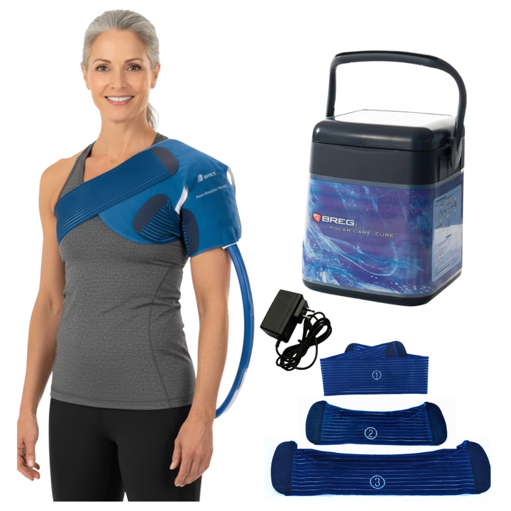 Breg® Polar Care Cube w/ Shoulder Pad - 10701-04900 Breg® Polar Care Cube w/ Shoulder Pad - Polar Care Cube w/ Regular Shoulder Pad by Supply Physical Therapy Best Seller,Breg,Cube,Shoulder