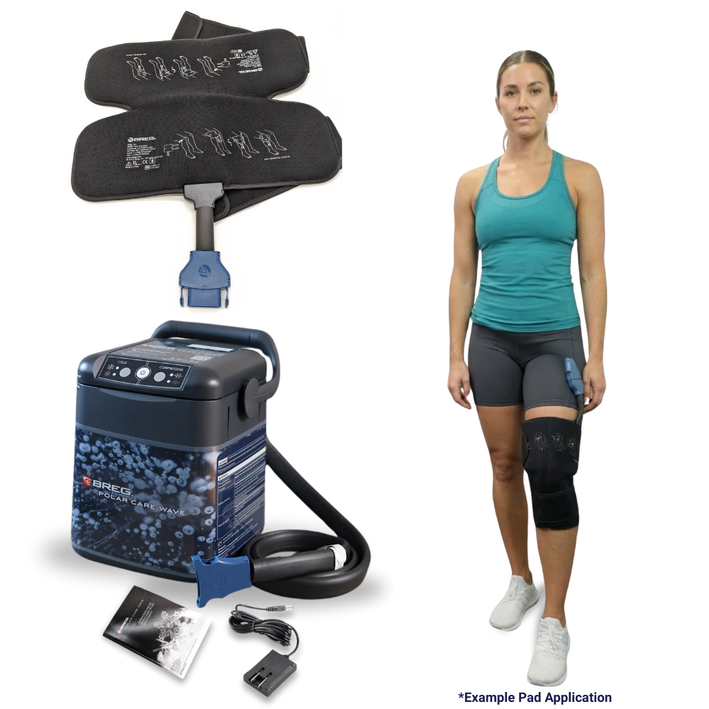 Bubu② J726 Breg® Polar Care Wave w/ Cold Compression Knee Pad – Supply