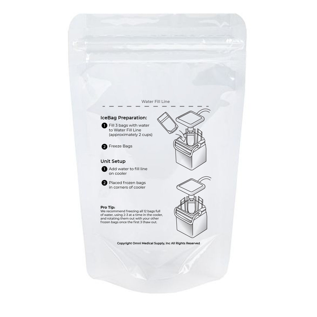 $15 Deals - Ice Freeze Bags (Kit of 12) by Omni Ice™ - SPT-ZBGL3-0 $15 Deals - Ice Freeze Bags (Kit of 12) by Omni Ice™ - Default Title by Supply Physical Therapy