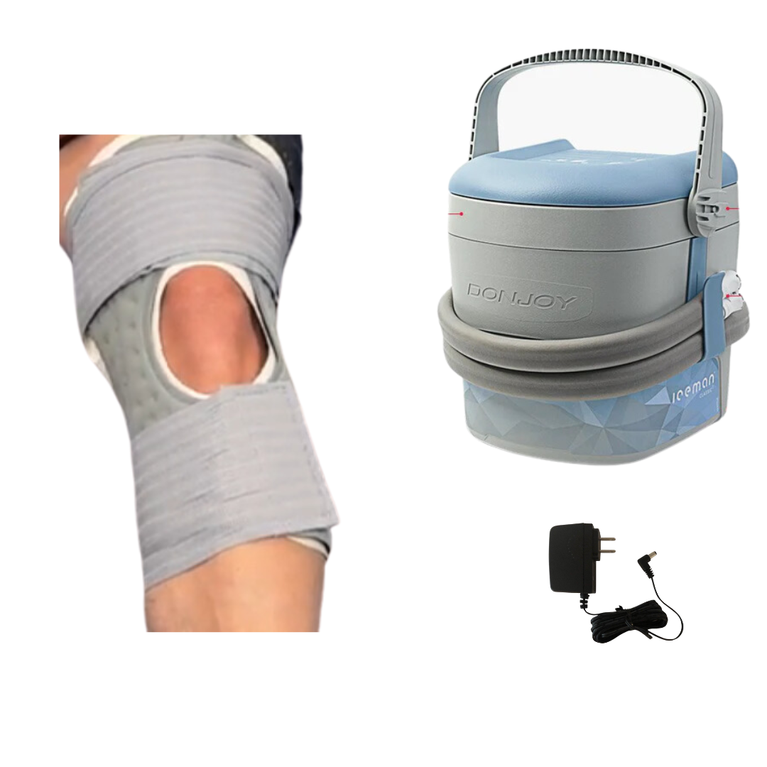 DonJoy® Iceman Classic3 w/ Wrap-On Pads - 11-0494 DonJoy® Iceman Classic3 w/ Wrap-On Pads - Classic3 (Cooler Only, No Pad) by Supply Physical Therapy Ankle,Classic3,Cold Therapy Units,Combos,DonJoy,Knee