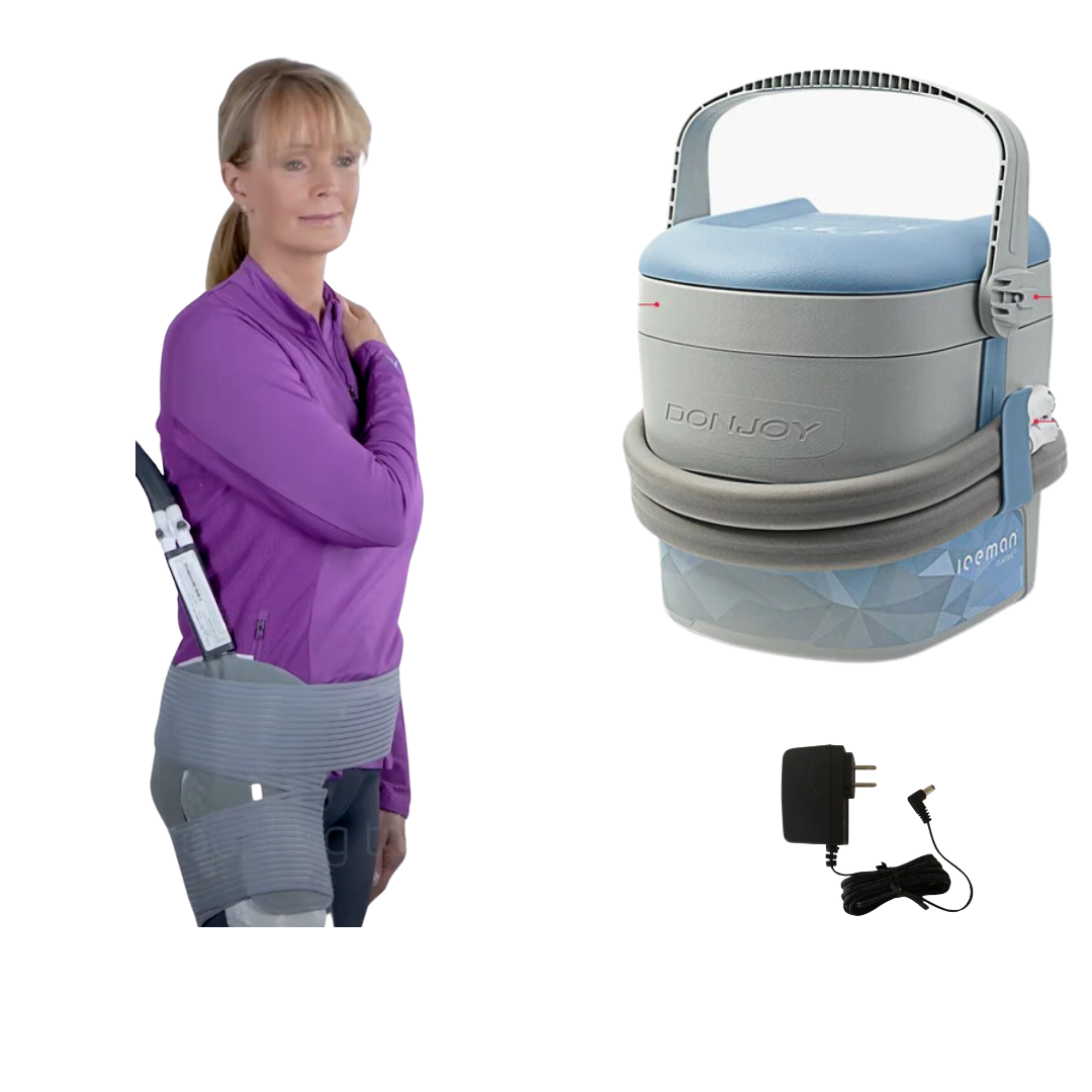 DonJoy® Iceman Classic3 w/ Wrap-On Pads - 11-0494 DonJoy® Iceman Classic3 w/ Wrap-On Pads - Classic3 (Cooler Only, No Pad) by Supply Physical Therapy Ankle,Classic3,Cold Therapy Units,Combos,DonJoy,Knee