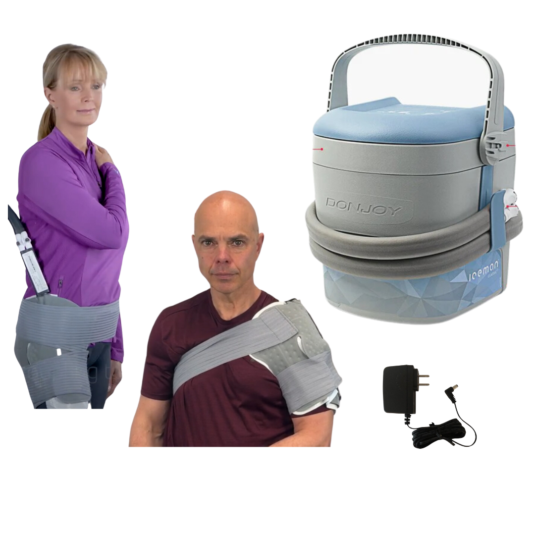 DonJoy® Iceman Classic3 w/ Wrap-On Pads - 11-0494 DonJoy® Iceman Classic3 w/ Wrap-On Pads - Classic3 (Cooler Only, No Pad) by Supply Physical Therapy Ankle,Classic3,Cold Therapy Units,Combos,DonJoy,Knee