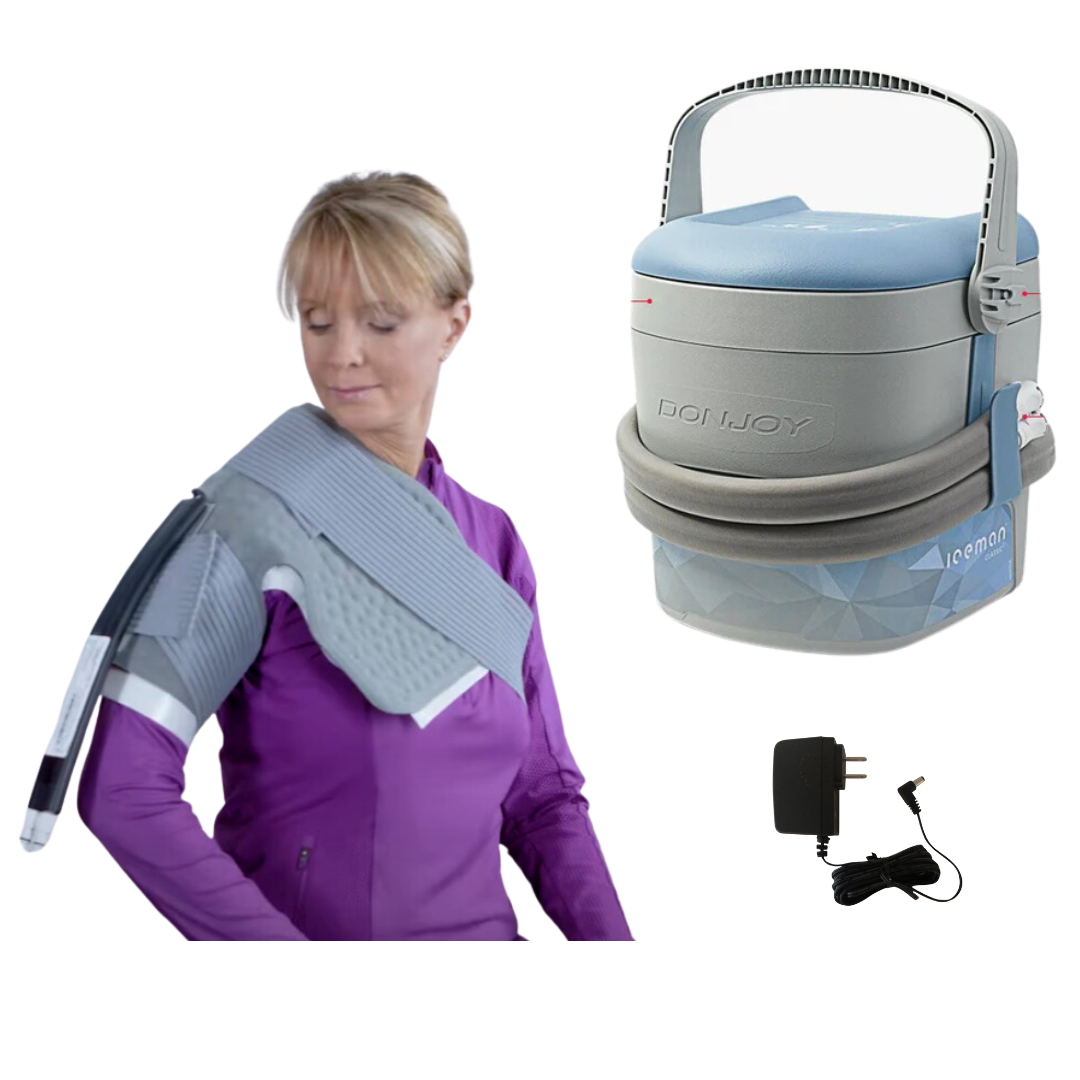 DonJoy® Iceman Classic3 w/ Wrap-On Shoulder Pads - 11-0494/11-1397-9 DonJoy® Iceman Classic3 w/ Wrap-On Shoulder Pads - Classic3 with Shoulder Wrap-On Pad Small / No Dressing by Supply Physical Therapy Classic3,Cold Therapy Units,DonJoy,Shoulder