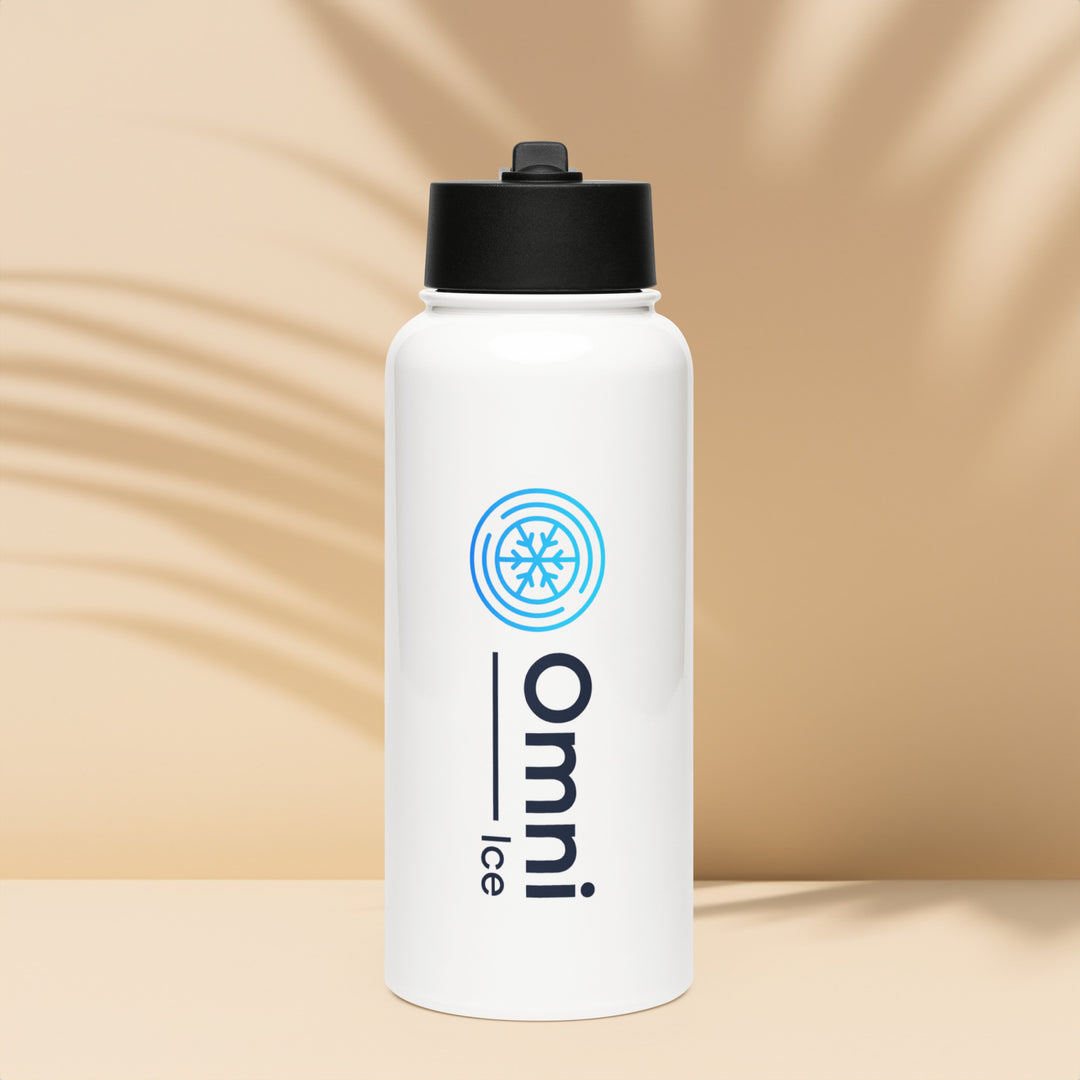 Omni Ice 32 oz Stainless steel water bottle with a straw lid - 1026806_20175 Omni Ice 32 oz Stainless steel water bottle with a straw lid - Default Title by Supply Physical Therapy Omni Ice
