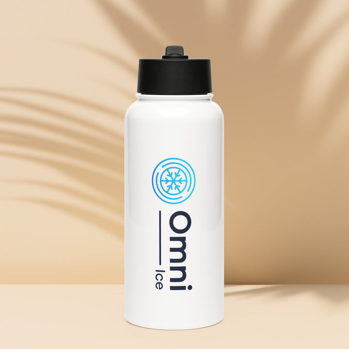 Omni Ice 32 oz Stainless steel water bottle with a straw lid - 1026806_20175 Omni Ice 32 oz Stainless steel water bottle with a straw lid - Default Title by Supply Physical Therapy Omni Ice