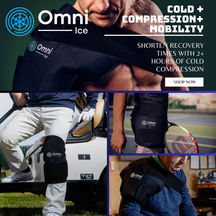 Omni Ice™ Ultimate Cold + Compression Gel Wraps - OMNI-FA-4-IP Omni Ice™ Ultimate Cold + Compression Gel Wraps - Foot & Ankle Wrap by Supply Physical Therapy Compression Straps,Elbow,Hand and Wrist,Hip,Hip and Knee,ice wrap,Knee,Shoulder,SMI Cold Therapy