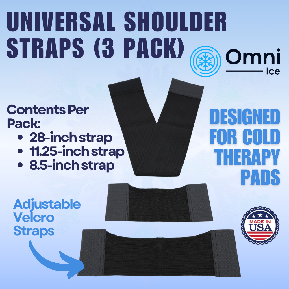 Universal Replacement Shoulder Straps (3 pcs) by Omni Ice™ - OI-CS3 Universal Replacement Shoulder Straps (3 pcs) by Omni Ice™ - Default Title by Supply Physical Therapy Accessories,Accessory,Aircast Accessories,Best Seller,Breg,Breg Accessories,Breg Wave Accessories,Classic3 Accessories,Clear3 Accessories,Compression Straps,DonJoy,Ossur,Replacement,Shoulder,Straps,Wraps