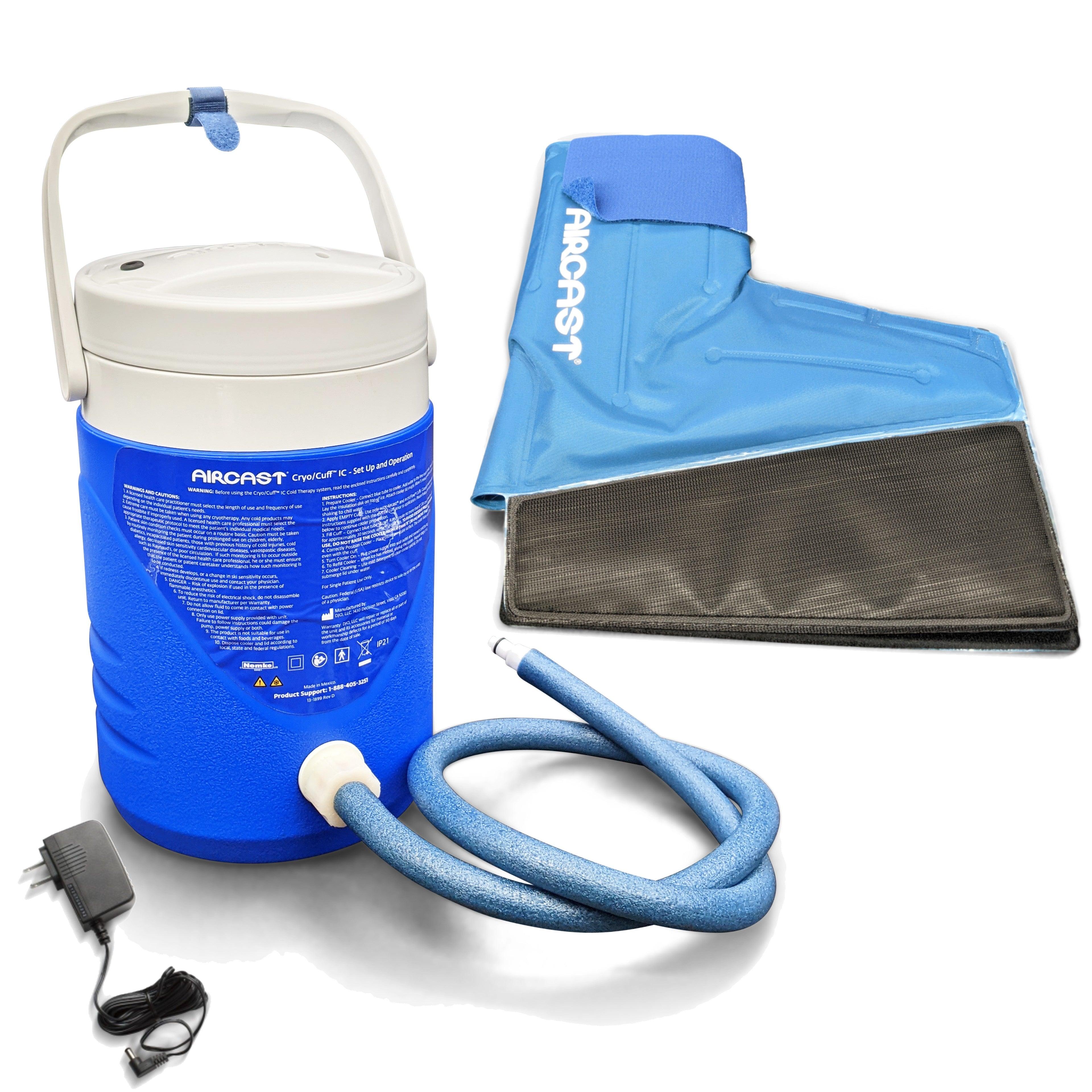 Aircast® Ankle Cryo Cuff & IC Cooler - 51A-10A01 Aircast® Ankle Cryo Cuff & IC Cooler - undefined by Supply Physical Therapy Aircast, CryoCuffMain, Foot and Ankle