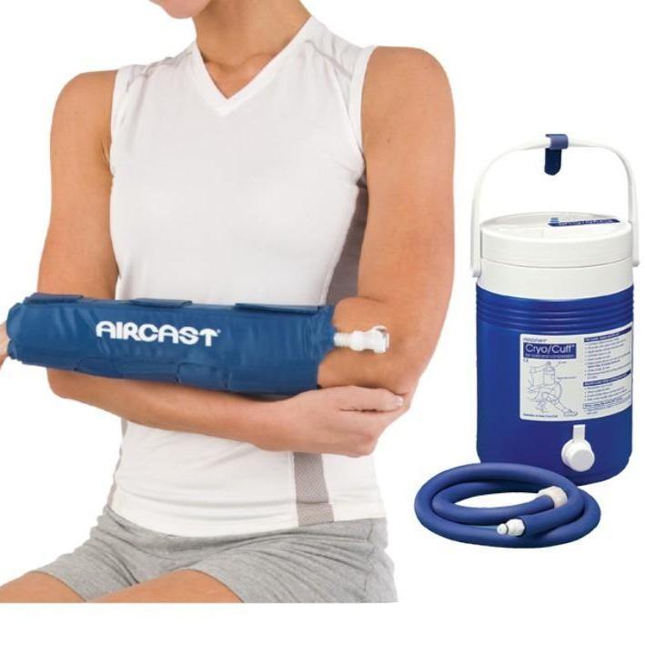 Aircast® Gravity Cooler System + Cryo Cuffs - 2125-16A01 Aircast® Gravity Cooler System + Cryo Cuffs - undefined by Supply Physical Therapy Aircast, Best Seller, Cold Therapy Units, Gravity