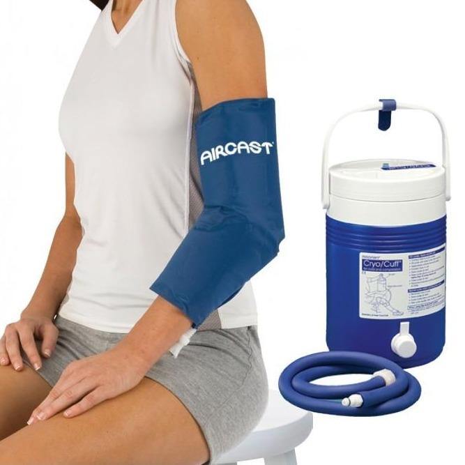 Aircast® Gravity Cooler System + Cryo Cuffs - 2125-15A01 Aircast® Gravity Cooler System + Cryo Cuffs - undefined by Supply Physical Therapy Aircast, Best Seller, Cold Therapy Units, Gravity