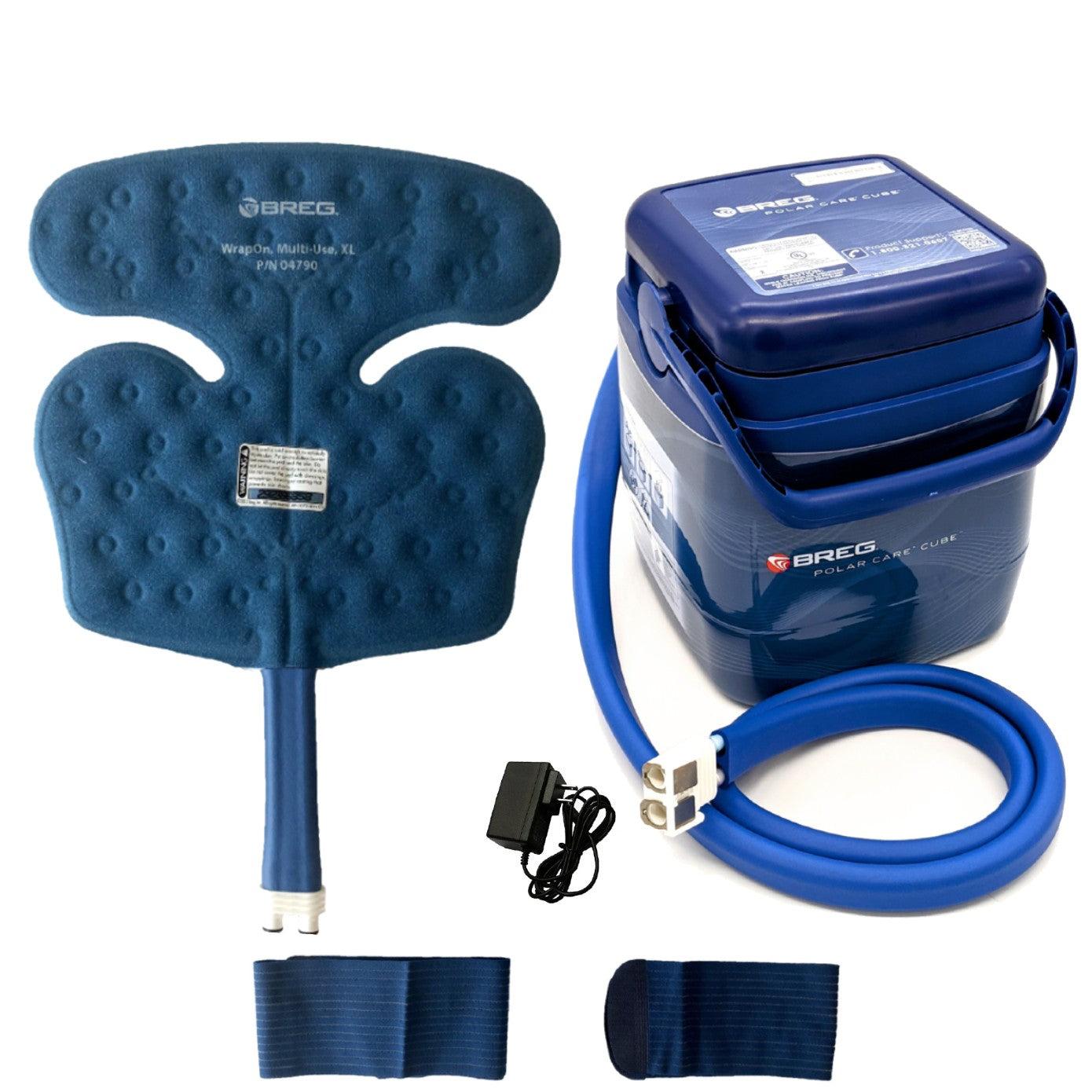 Breg® Polar Care Cube System w/ Wrap-On Pads - 10701-04790 Breg® Polar Care Cube System w/ Wrap-On Pads - undefined by Supply Physical Therapy Breg, Cold Therapy Units, Combos, Cube