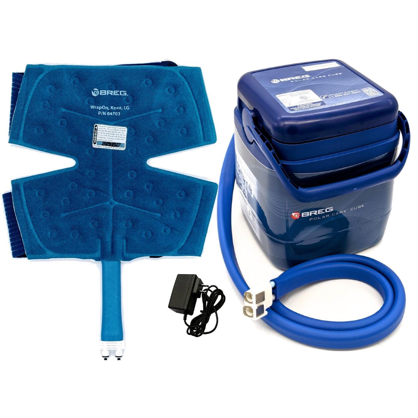 Breg® Polar Care Cube System w/ Wrap-On Pads - 10701-04703 Breg® Polar Care Cube System w/ Wrap-On Pads - undefined by Supply Physical Therapy Breg, Cold Therapy Units, Combos, Cube