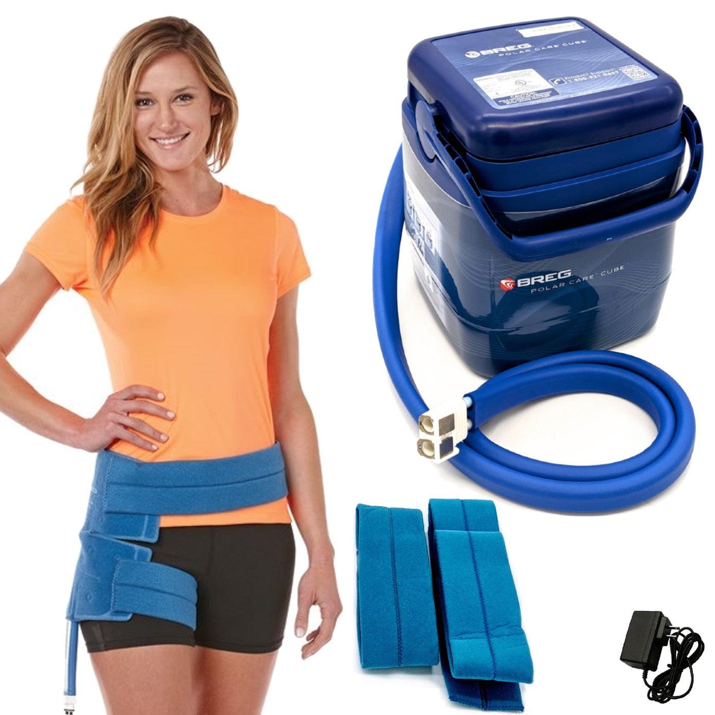 Breg® Polar Care Cube System w/ Wrap-On Pads - 10701-04750 Breg® Polar Care Cube System w/ Wrap-On Pads - undefined by Supply Physical Therapy Breg, Cold Therapy Units, Combos, Cube