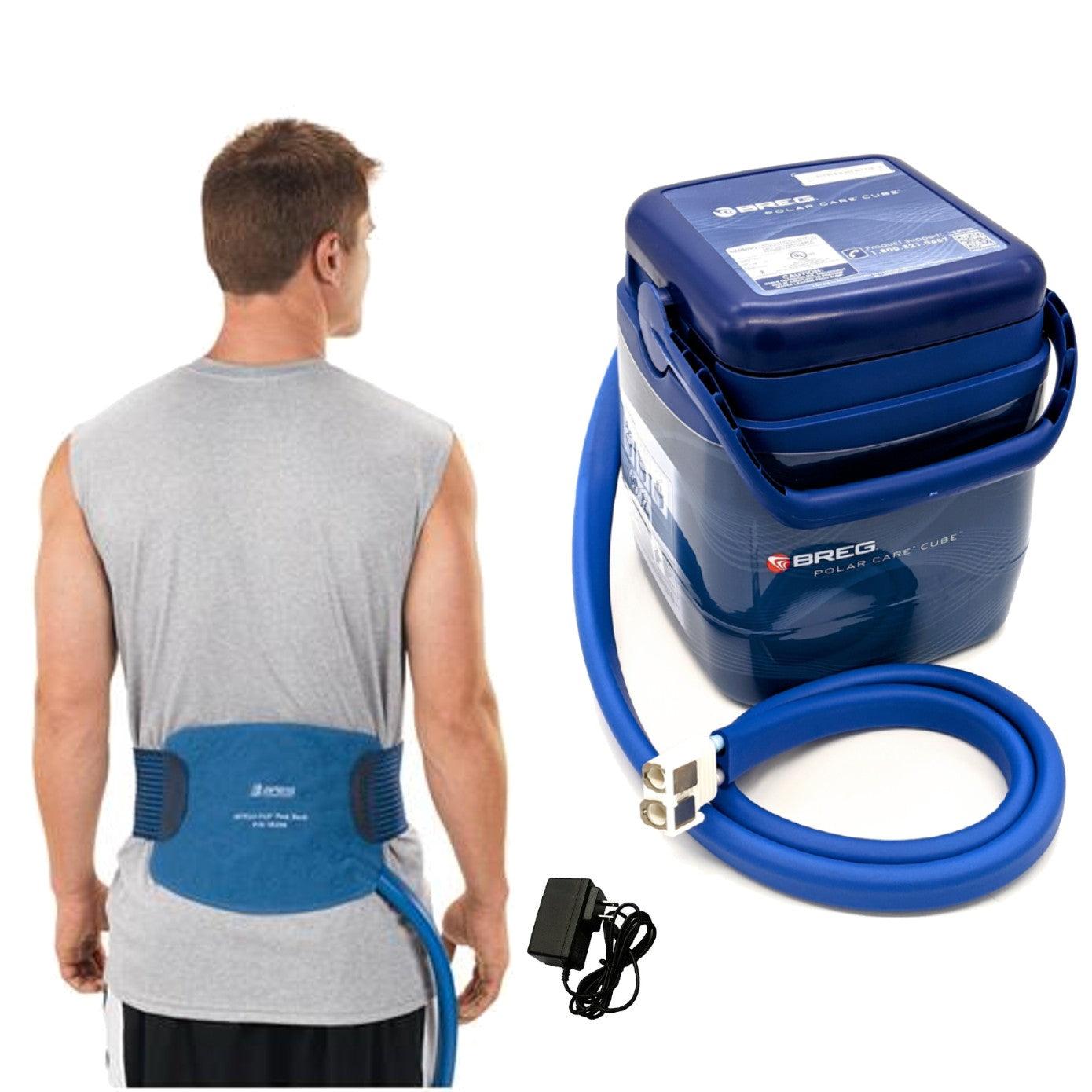 Breg® Polar Care Cube System w/ Wrap-On Pads - 10701-09805 Breg® Polar Care Cube System w/ Wrap-On Pads - undefined by Supply Physical Therapy Breg, Cold Therapy Units, Combos, Cube