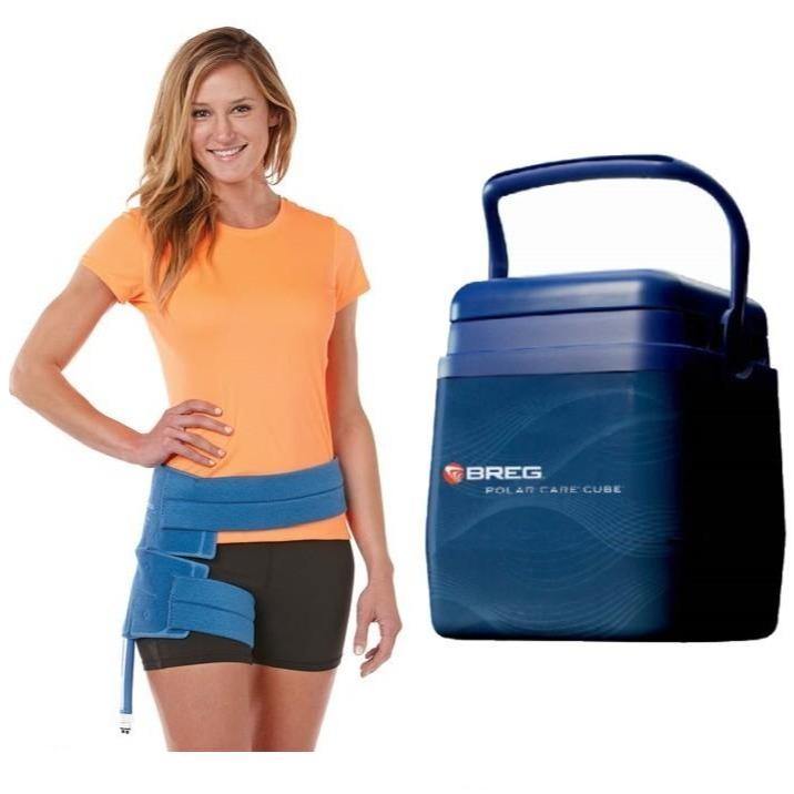 Breg® Polar Care Cube w/ Hip Pad - 10701-04750 Breg® Polar Care Cube w/ Hip Pad - undefined by Supply Physical Therapy Breg, Cold Therapy Units, Cube, Hip