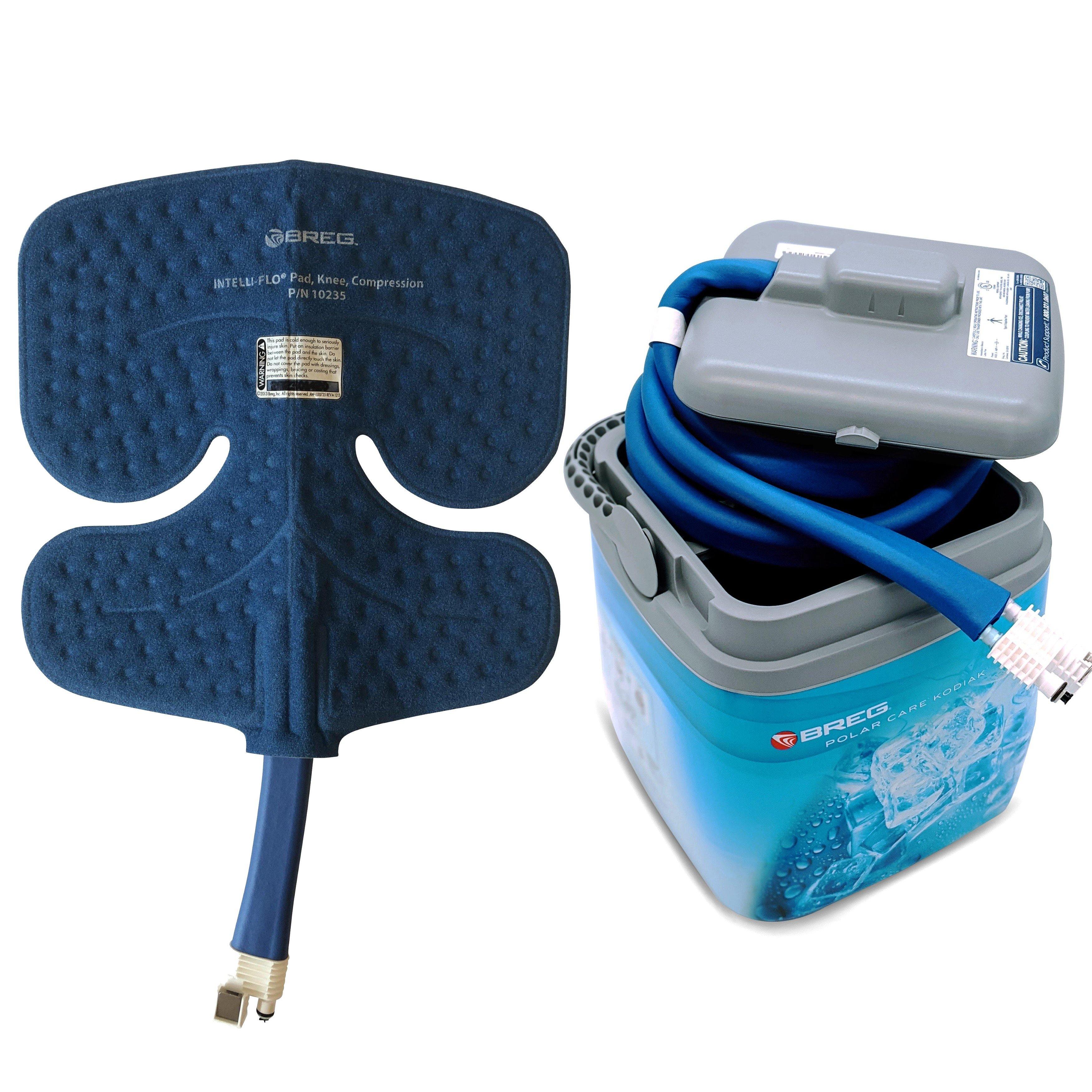 Breg® Polar Care Kodiak Cooler w/ Intelli-Flo Pads - 10601-10235 Breg® Polar Care Kodiak Cooler w/ Intelli-Flo Pads - undefined by Supply Physical Therapy Best Seller, Breg, Cold Therapy Units, DJC, Kodiak, Universal