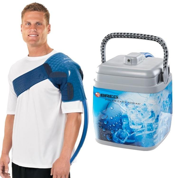 Breg® Polar Care Kodiak Cooler w/ Intelli-Flo Pads - 10601-10225 Breg® Polar Care Kodiak Cooler w/ Intelli-Flo Pads - undefined by Supply Physical Therapy Best Seller, Breg, Cold Therapy Units, DJC, Kodiak, Universal