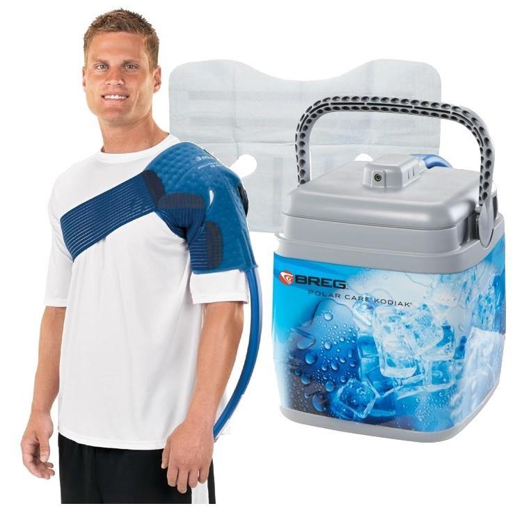 Breg® Polar Care Kodiak w/ Battery & Sterile Pad Combo - 10601-10220-10630 Breg® Polar Care Kodiak w/ Battery & Sterile Pad Combo - undefined by Supply Physical Therapy Battery Powered, Breg, Cold Therapy Units, Kodiak