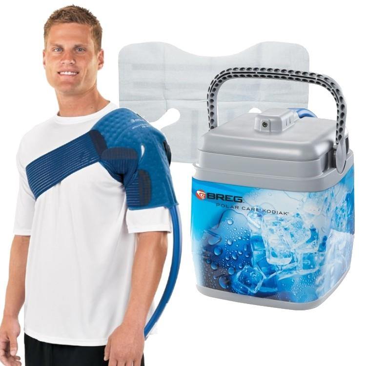 Breg® Polar Care Kodiak w/ Battery & Sterile Pad Combo - 10601-10225-10650 Breg® Polar Care Kodiak w/ Battery & Sterile Pad Combo - undefined by Supply Physical Therapy Battery Powered, Breg, Cold Therapy Units, Kodiak