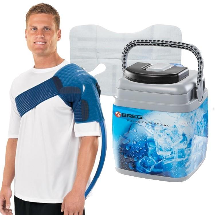 Breg® Polar Care Kodiak w/ Battery & Sterile Pad Combo - 10601-10225-10650-97050 Breg® Polar Care Kodiak w/ Battery & Sterile Pad Combo - undefined by Supply Physical Therapy Battery Powered, Breg, Cold Therapy Units, Kodiak