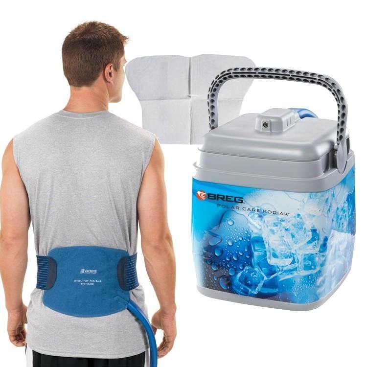 Breg® Polar Care Kodiak w/ Battery & Sterile Pad Combo - 10601-10250-106 Breg® Polar Care Kodiak w/ Battery & Sterile Pad Combo - undefined by Supply Physical Therapy Battery Powered, Breg, Cold Therapy Units, Kodiak