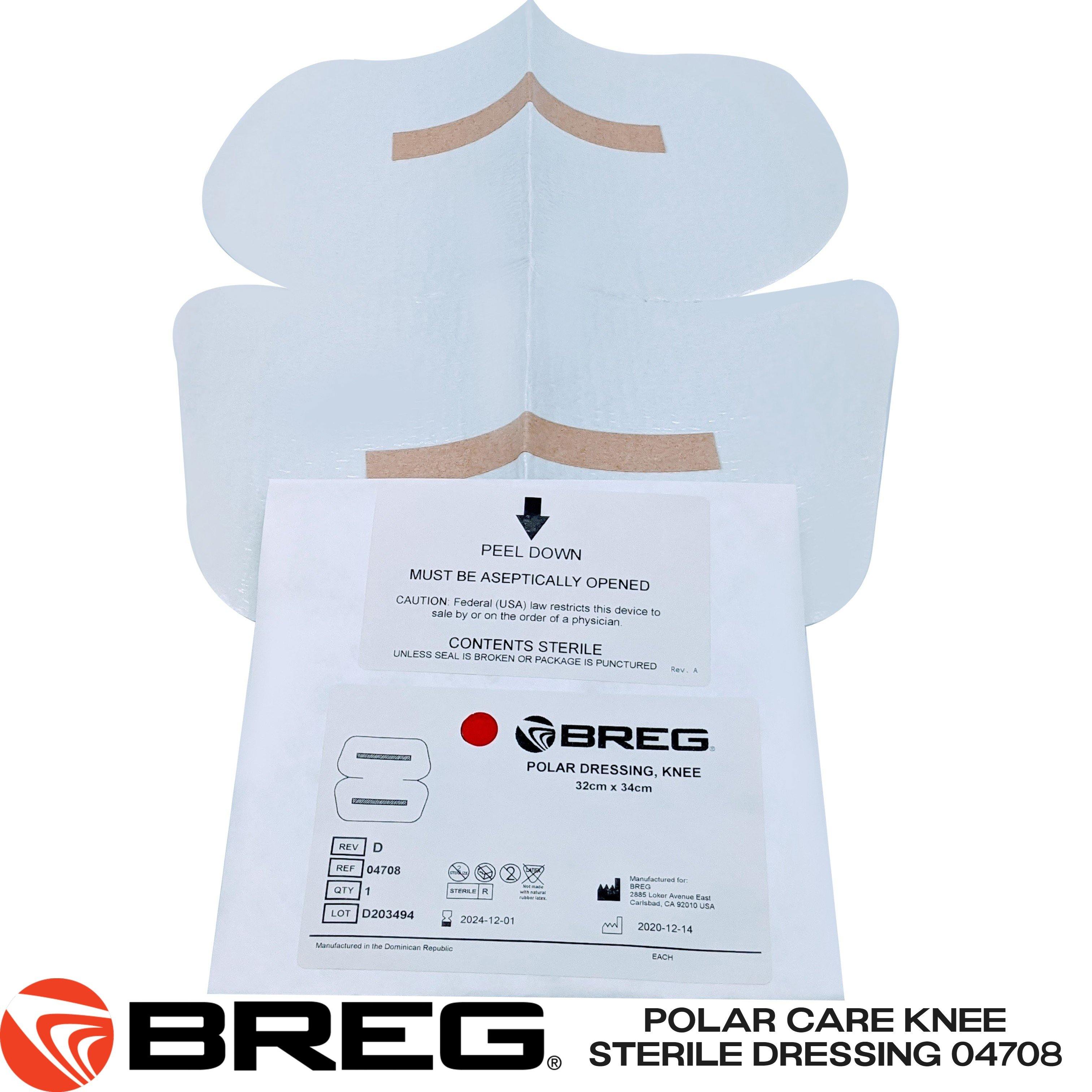 Breg® Polar Care Cube & Glacier Sterile Dressings - 04708 Breg® Polar Care Cube & Glacier Sterile Dressings - undefined by Supply Physical Therapy Accessories, Breg, Breg Accessories, Cube, Cube Accessories, Glacier, Glacier Accessories, Replacement, Sterile, Wraps