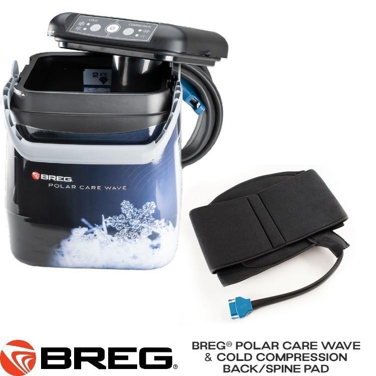 Breg® Polar Care Wave w/ Cold Compression Back Pad - 100577-C00020 Breg® Polar Care Wave w/ Cold Compression Back Pad - undefined by Supply Physical Therapy Back, Breg, Cold Therapy Units, Polar Care Wave