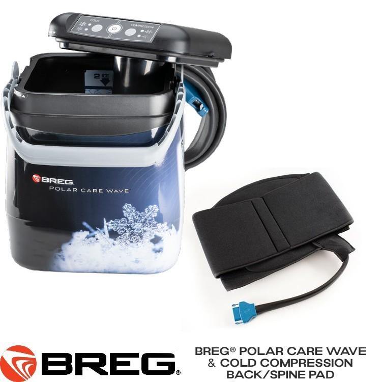 Breg® Polar Care Wave w/ Cold Compression Back Pad - 100577-C00020 Breg® Polar Care Wave w/ Cold Compression Back Pad - Default Title by Supply Physical Therapy Back,Breg,Cold Therapy Units,Polar Care Wave