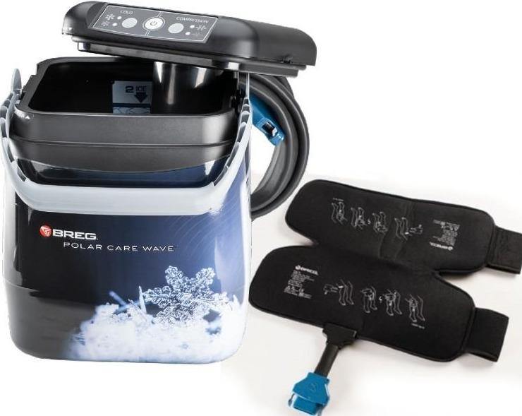 Breg® Polar Care Wave w/ Cold Compression Knee Pad - 100577-C00017 Breg® Polar Care Wave w/ Cold Compression Knee Pad - PC Wave Compression Regular Knee Pad by Supply Physical Therapy Breg,Cold Therapy Units,Knee,Polar Care Wave