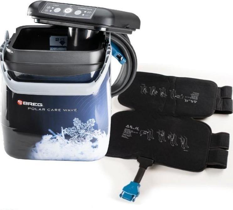 Breg® Polar Care Wave w/ Cold Compression Knee Pad - 100577-C00017 Breg® Polar Care Wave w/ Cold Compression Knee Pad - PC Wave Compression Regular Knee Pad by Supply Physical Therapy Breg,Cold Therapy Units,Knee,Polar Care Wave