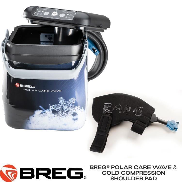 Breg® Polar Care Wave w/ Cold Compression Shoulder Pad - 100579-0000 Breg® Polar Care Wave w/ Cold Compression Shoulder Pad - undefined by Supply Physical Therapy Breg, Cold Therapy Units, Polar Care Wave, Shoulder