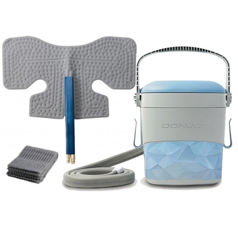 DonJoy® Iceman Classic3 w/ Wrap-On Pads - 11-0494/11-1334-9 DonJoy® Iceman Classic3 w/ Wrap-On Pads - undefined by Supply Physical Therapy Ankle, Classic3, Cold Therapy Units, Combos, DonJoy, Knee