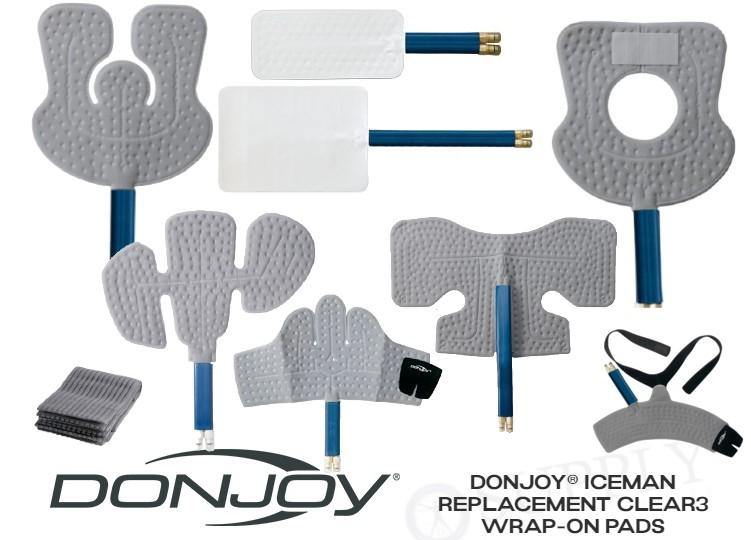 Donjoy® IceMan Classic3 Wrap-On Replacement Pads - 11-0681-9-00000 Donjoy® IceMan Classic3 Wrap-On Replacement Pads - undefined by Supply Physical Therapy Accessories, Ankle, Back, Best Seller, Classic3, Cold Therapy Units, DJMain, DonJoy, Elbow, Hand and Wrist, Hip, Knee, Wraps