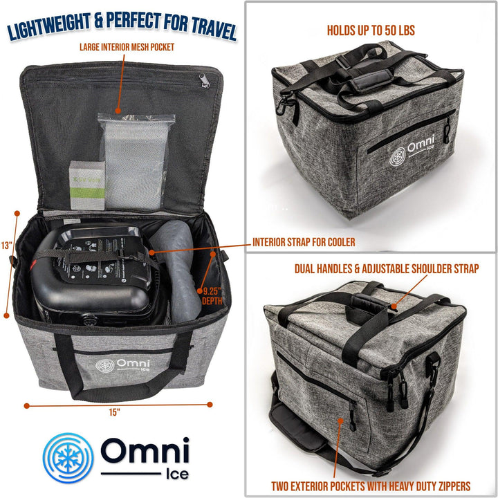 $35 Special - Omni Ice™ Cold Therapy Multi-Use Universal Travel Carry Bag - OI-1001-00 $35 Special - Omni Ice™ Cold Therapy Multi-Use Universal Travel Carry Bag - Default Title by Supply Physical Therapy