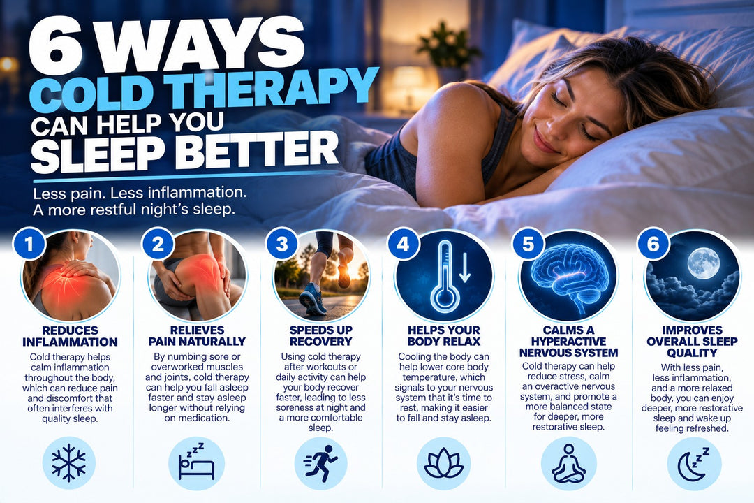 6 Ways Cold Therapy Can Help You Sleep Better