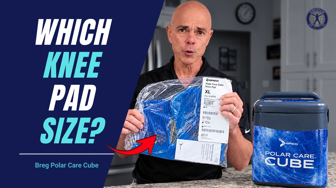 How To Size Breg Polar Care Cube Knee Pads & Avoid Cold Injury