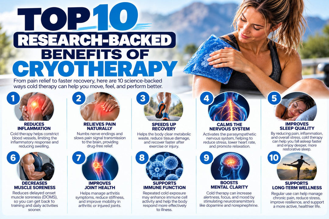 Top 10 Research-Backed Benefits of Cryotherapy