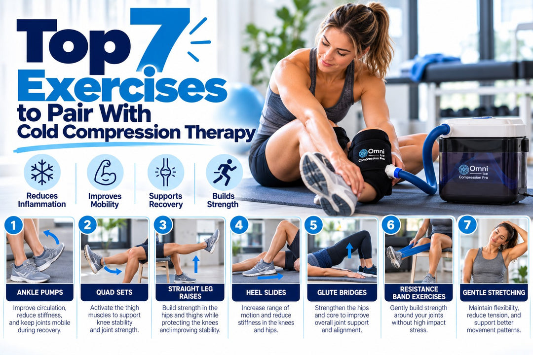 Top 7 Exercises To Pair with Cold Compression Therapy